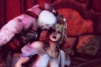 3D奎托斯和索菲亚激情啪啪系列