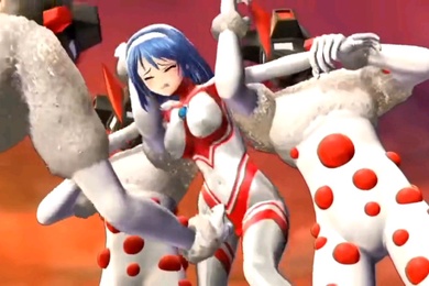 美少女奥特曼被怪物调教01