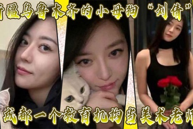 新疆乌鲁木齐的小母狗刘倩成都一个教育机构当美术老师