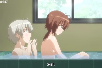 蓬松的大胸部湿了