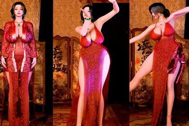 大奶性感嫩模热舞