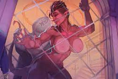 让猫女郎趴在窗口后入强进还真刺激