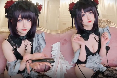 可爱的小萌妹很想照顾她